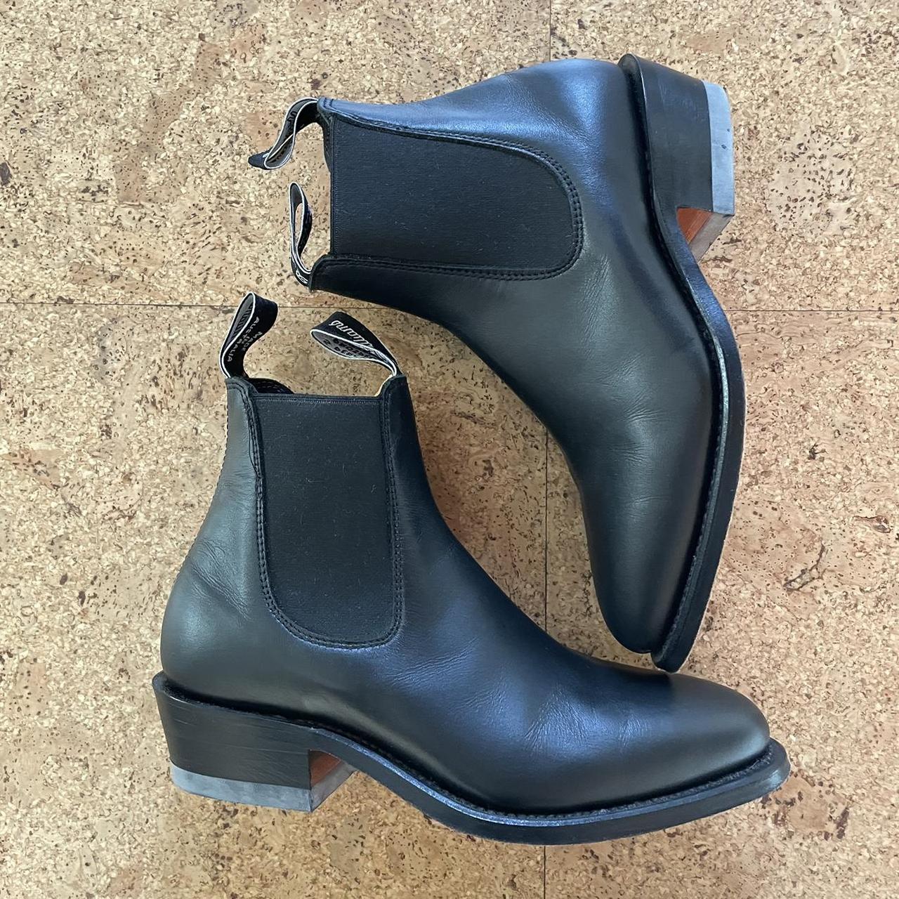 RM Williams - Lady Yearling boot Black Size 7 D - Depop