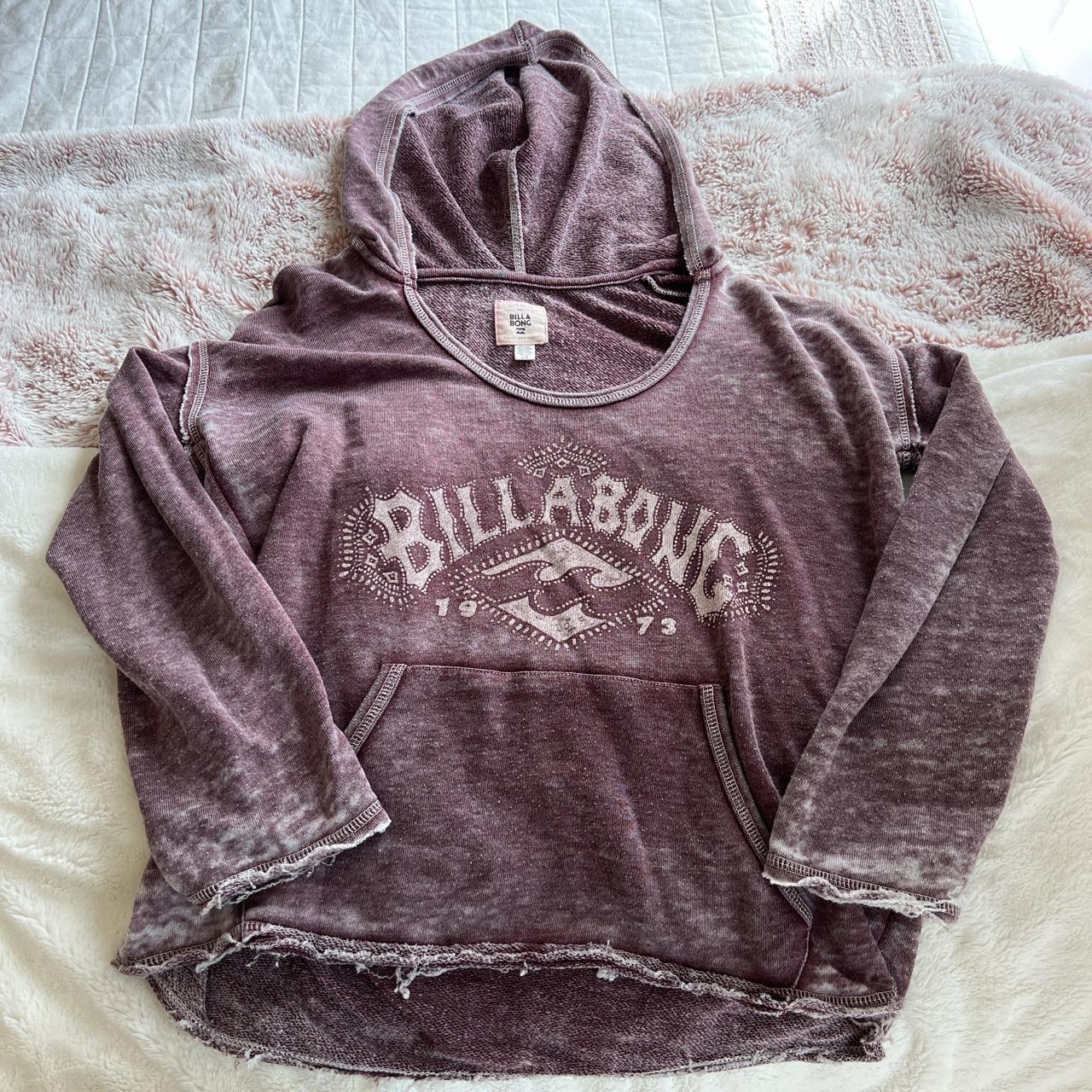 Billabong Women's Purple Hoodie | Depop