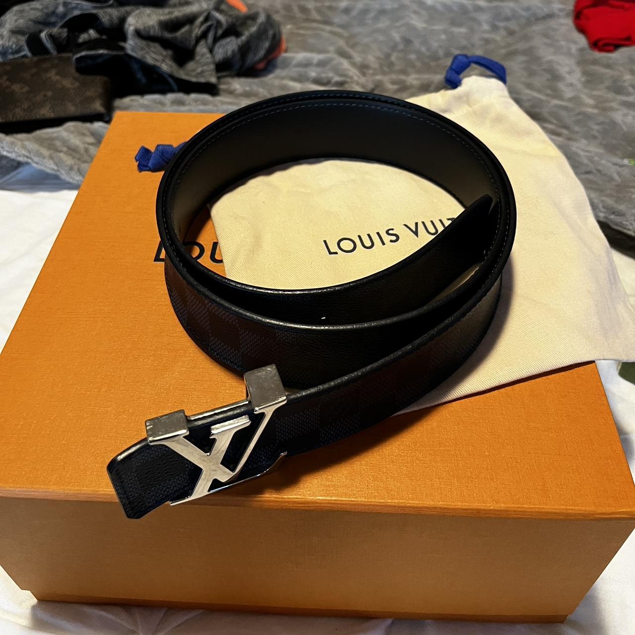 Brand new Louis Vuitton belt comes with box bag and - Depop