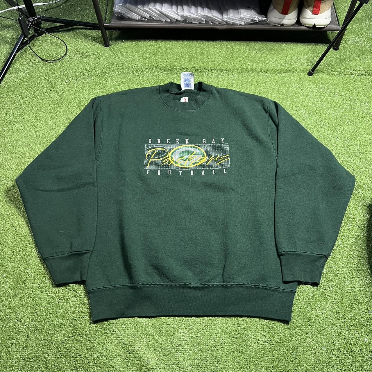 Vintage 90s Green NFL Green Bay Packers Authentic Pro Line Sweatshirt -  Small Cotton– Domno Vintage