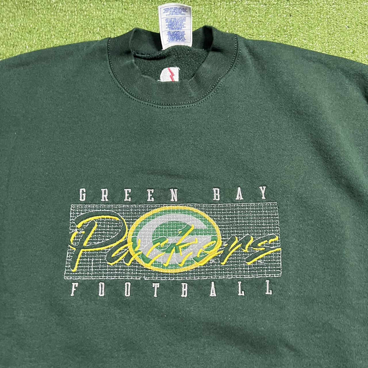 Vintage Logo Athletic GreenBay Packers crewneck - Depop