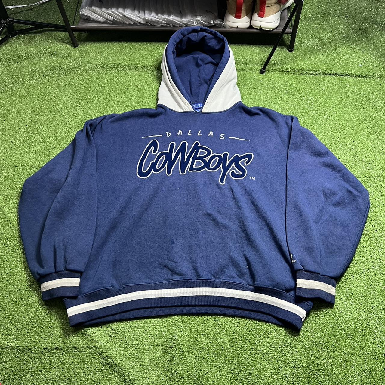 Vintage 90s Dallas Cowboys Hoodie XL PLEASE READ: - Depop