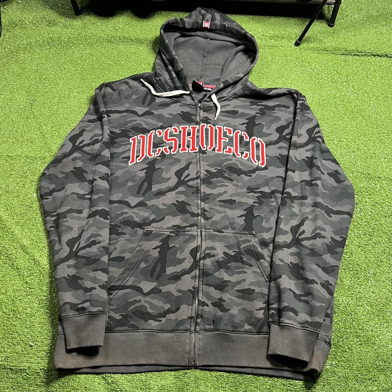 🔥 vintage dc shoe company camo zip up rob dyrdek... - Depop