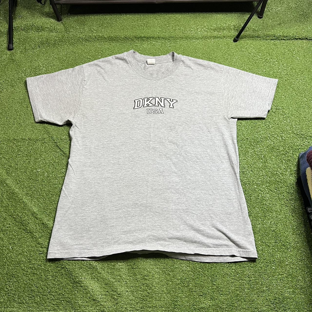 🔥 vintage dkny usa grey spell out skateboarding... Depop