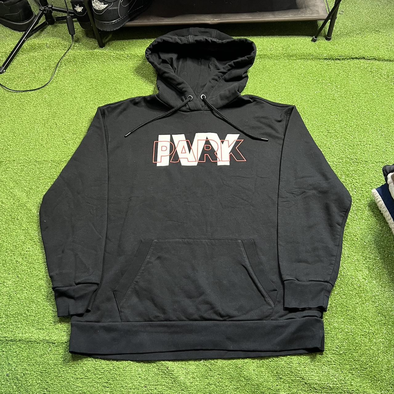 🔥 beyonce ivy park black oversized pop tour hoodie... - Depop