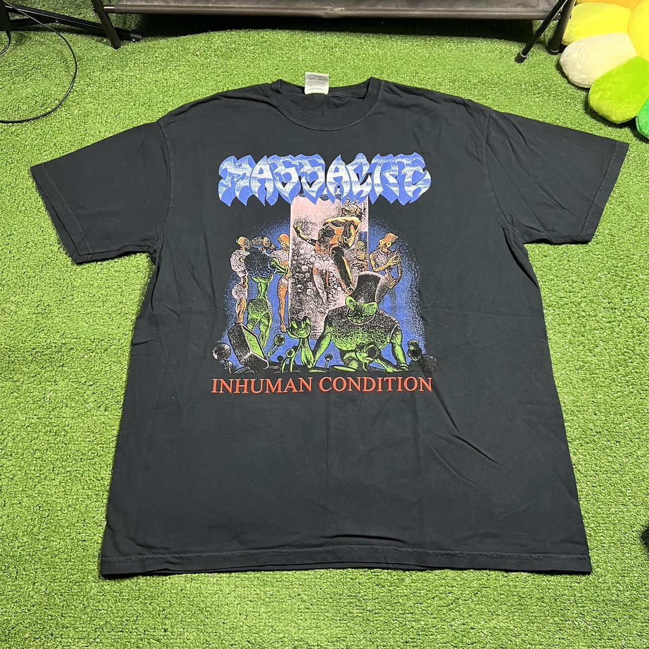 🔥 vintage massacre inhuman condition black metal... - Depop