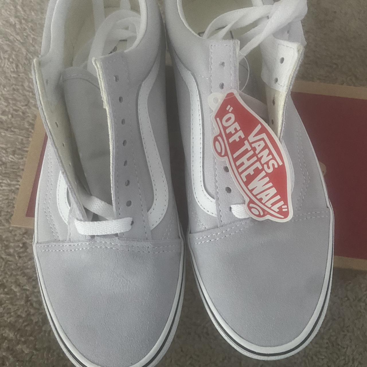 Light grey Vans sneakers. Never worn, not even laced... Depop