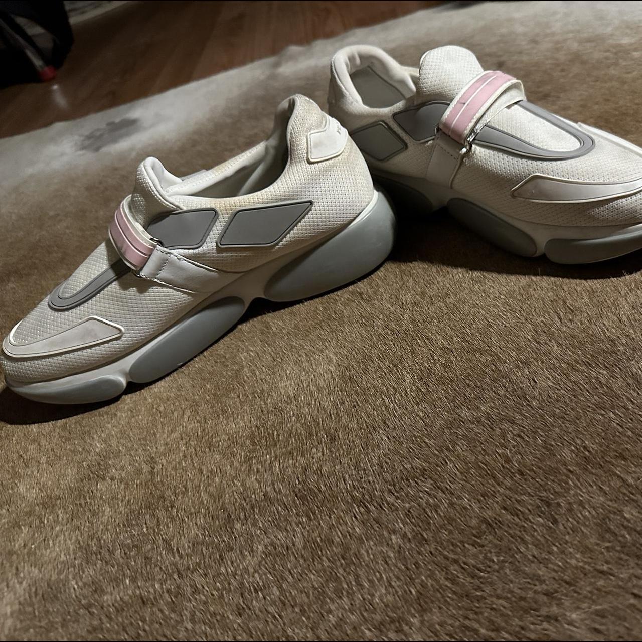 Prada cloudbust white discount pink