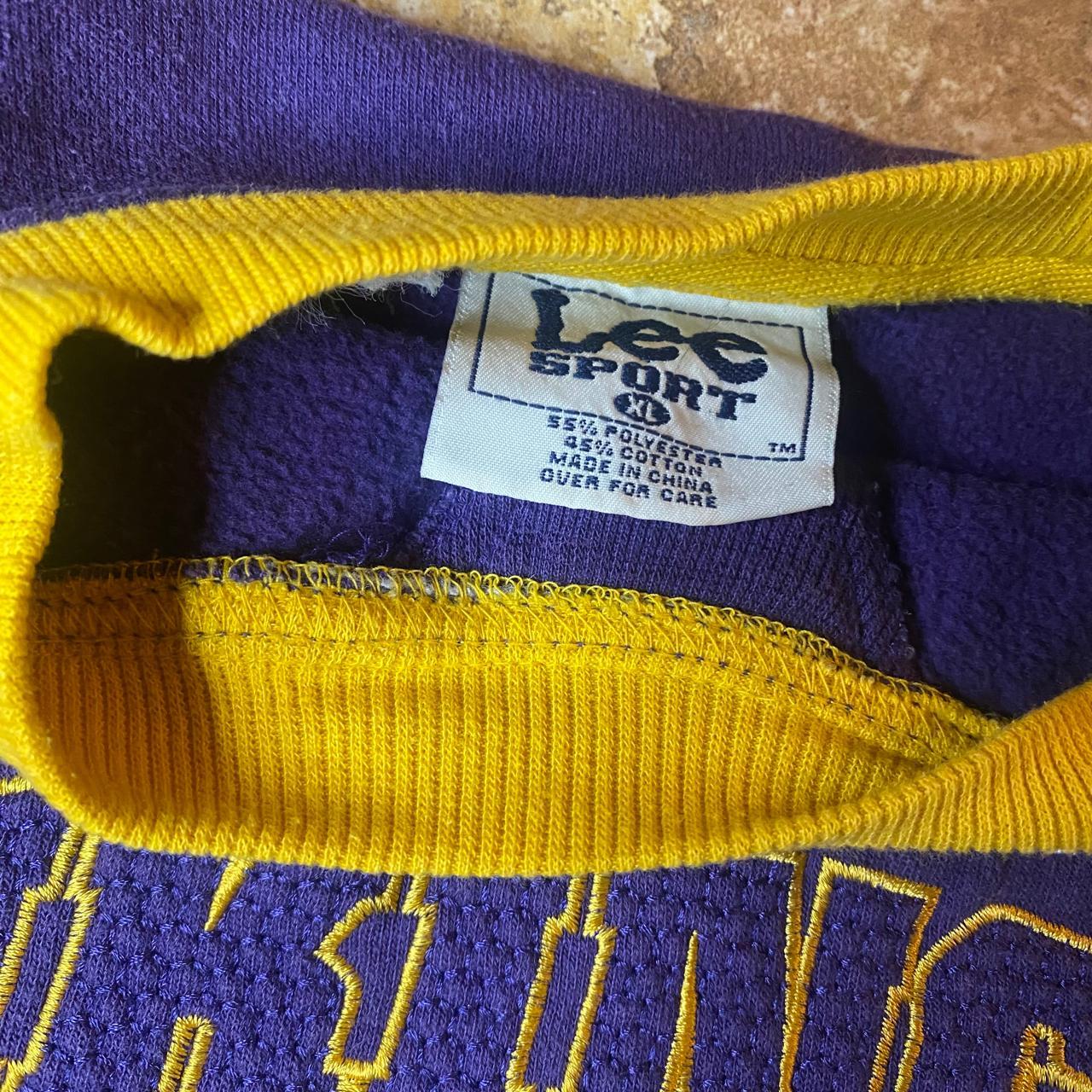 Vintage Minnesota Vikings Crewneck Sweatshirt Lee Sport Made 