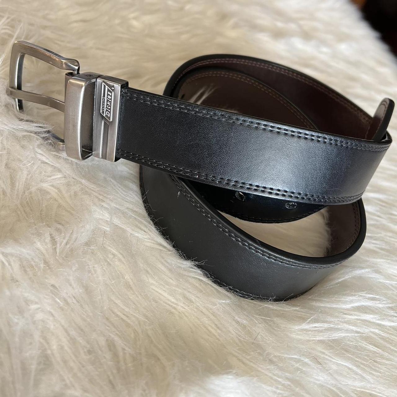 Dickies Men's Black and Brown Belt | Depop