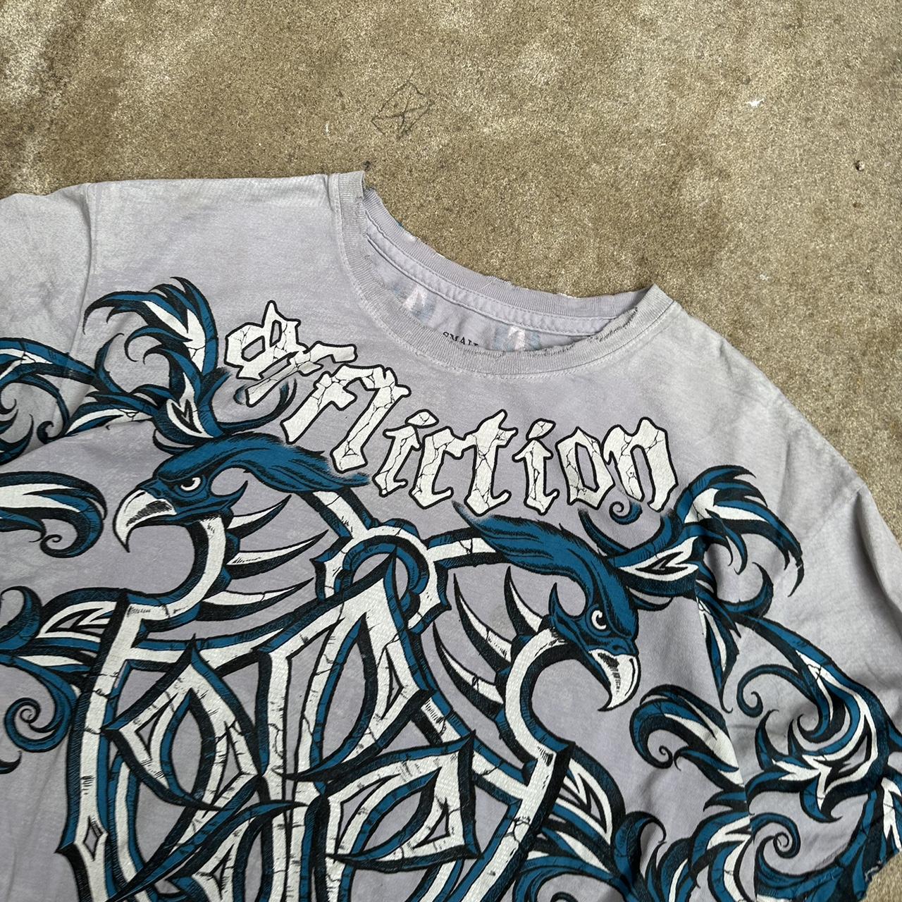 Early 2000’s / Vintage Affliction Graphic Gothic... - Depop