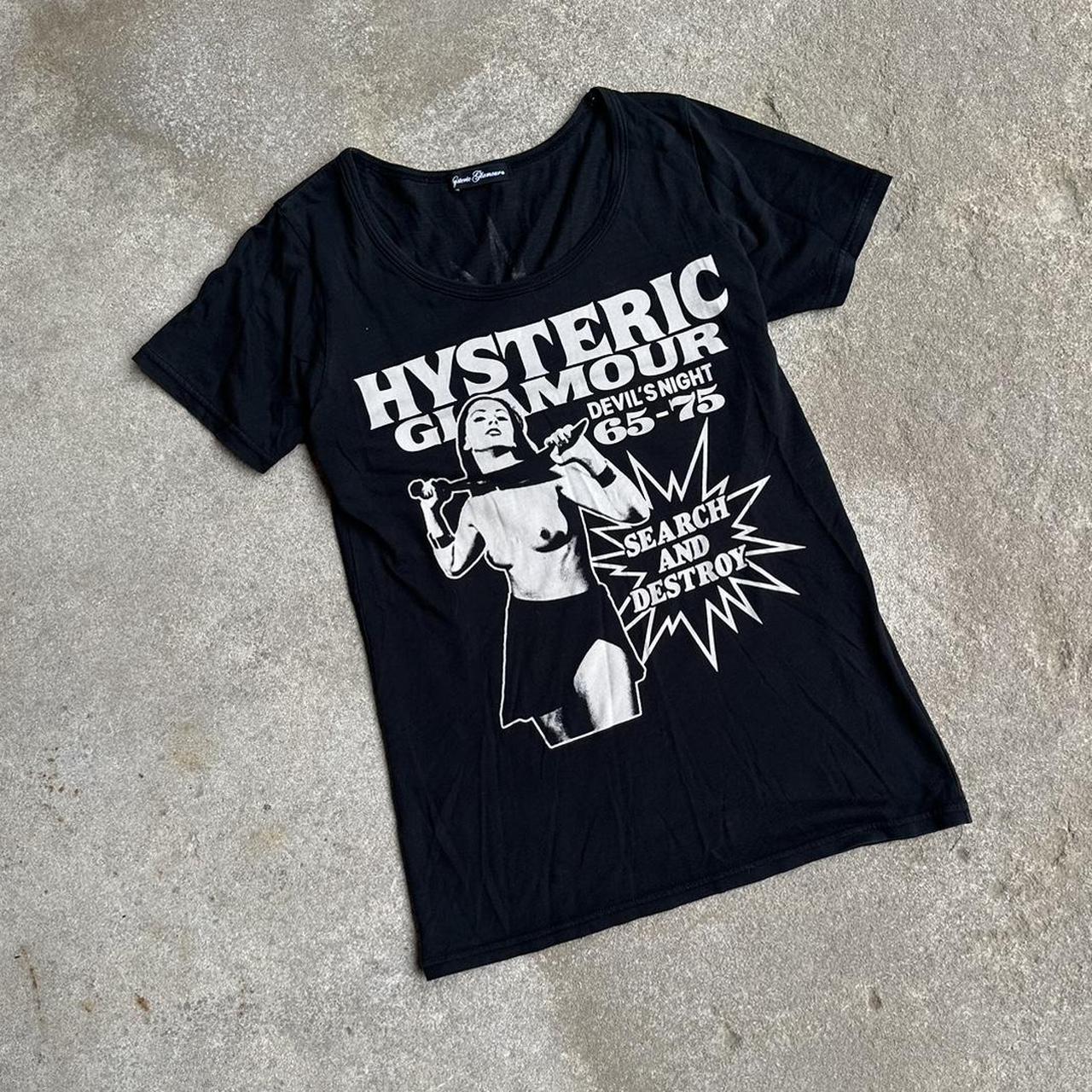 RARE Hysteric Glamour “ Search and Destroy “ T Shirt - Depop