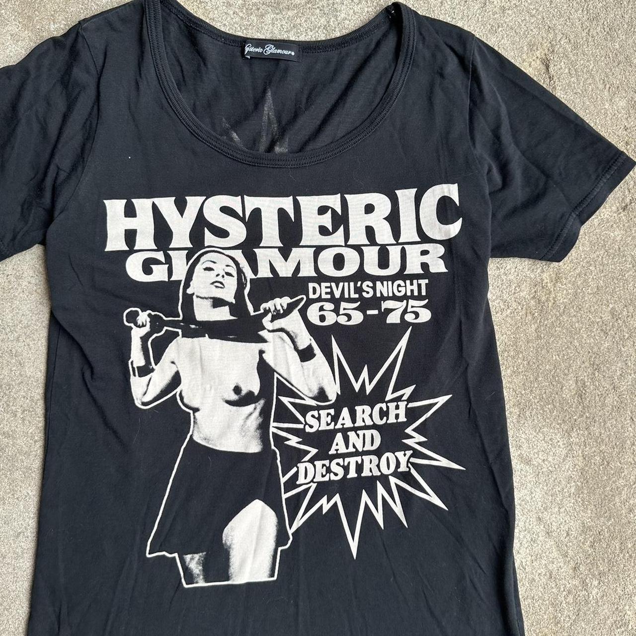 RARE Hysteric Glamour “ Search and Destroy “ T Shirt...