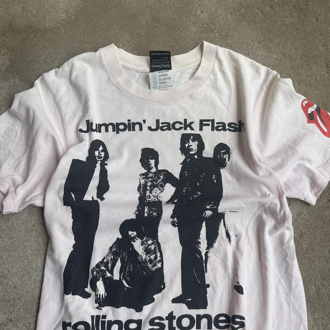 Hysteric Glamour 2000's Y2K Rolling Stones T Shirt... - Depop