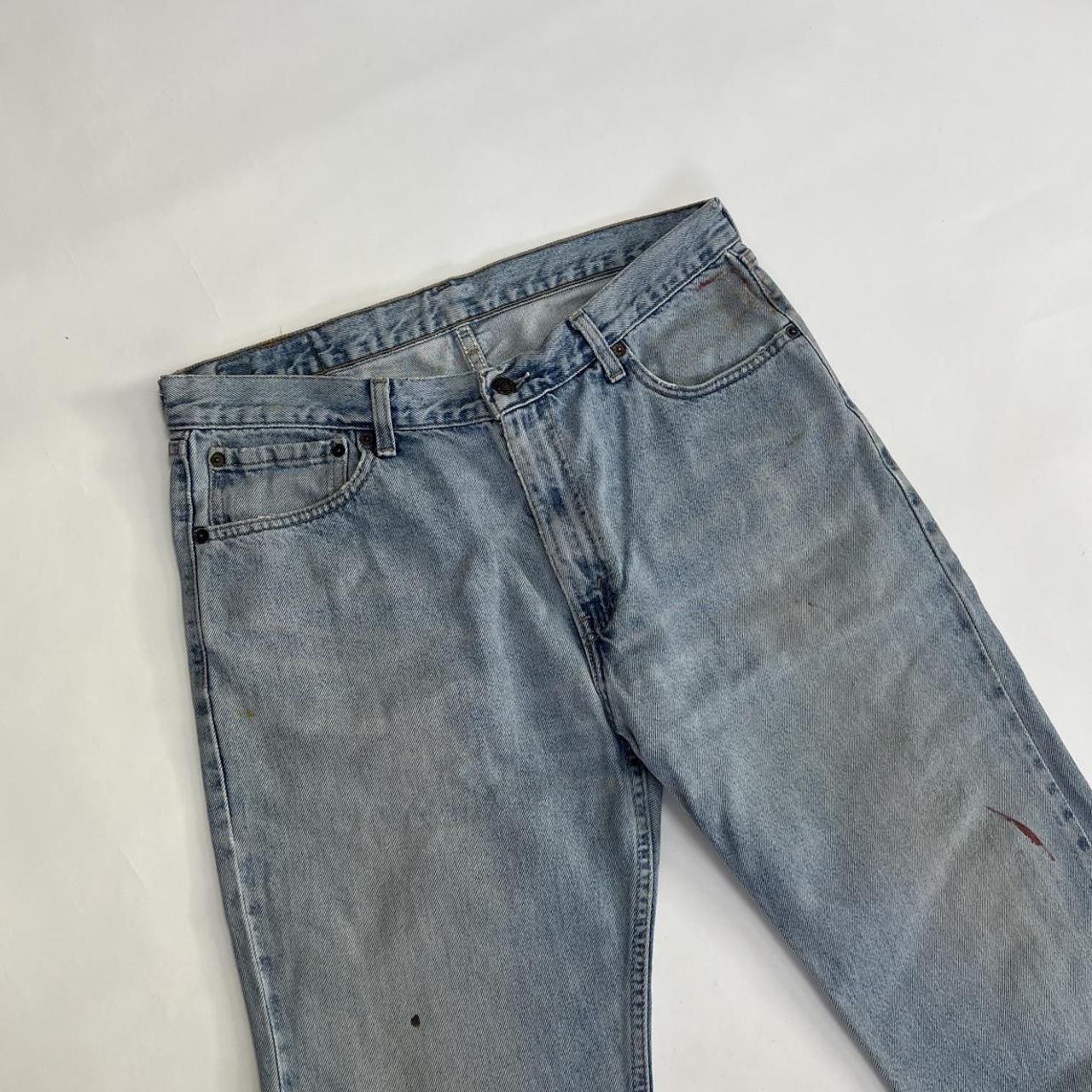 Levi's Men's Blue and Navy Jeans | Depop