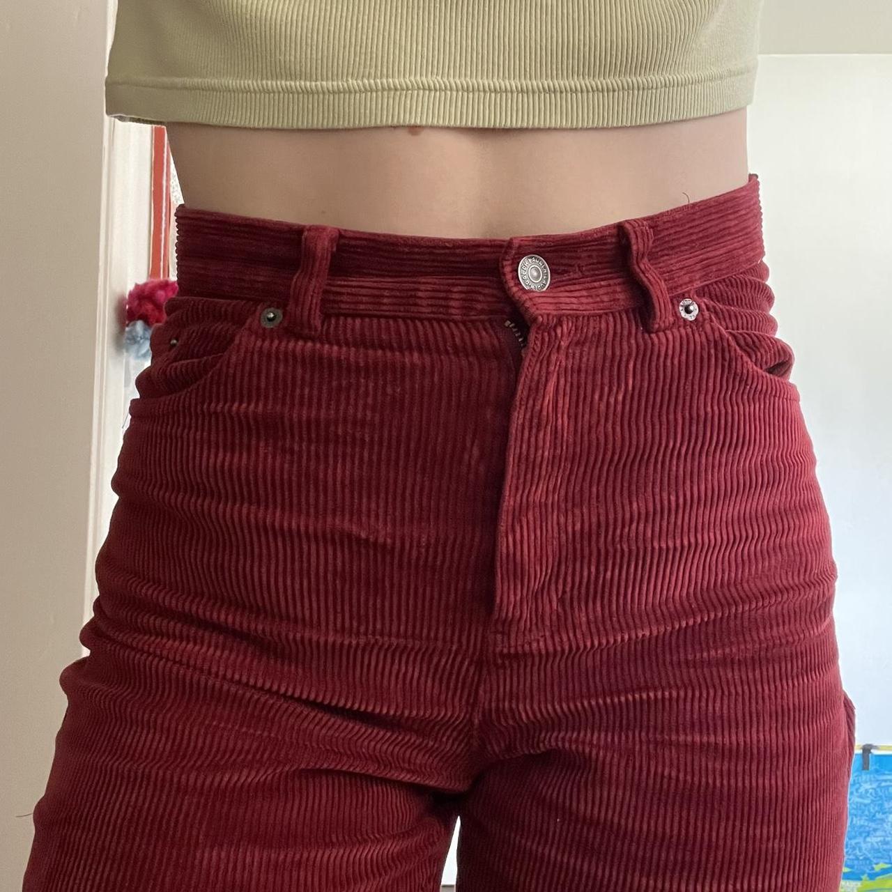 Ralph lauren red corduroy hot sale pants