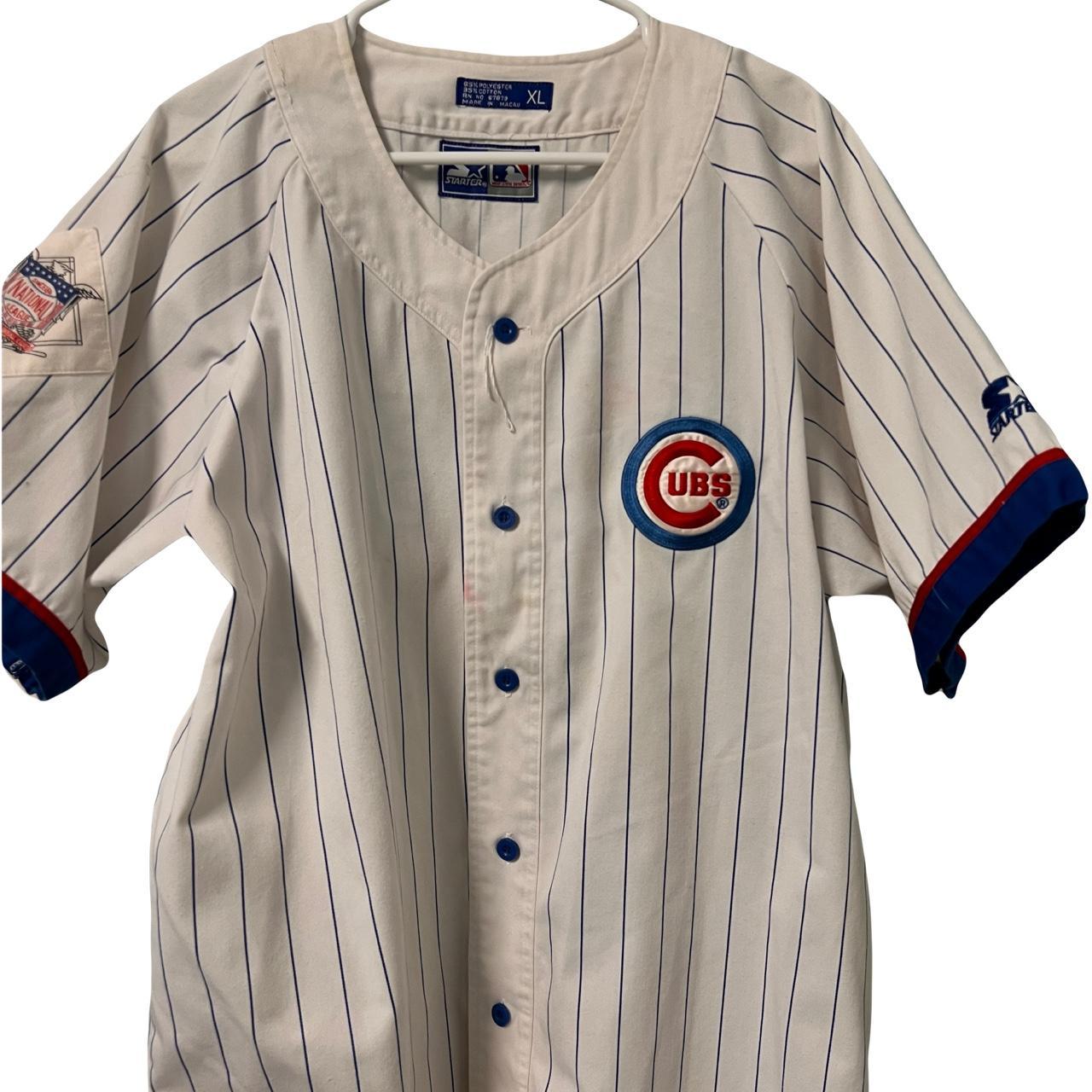 Chicago Cubs on X: First game in Cubs pinstripes!   / X