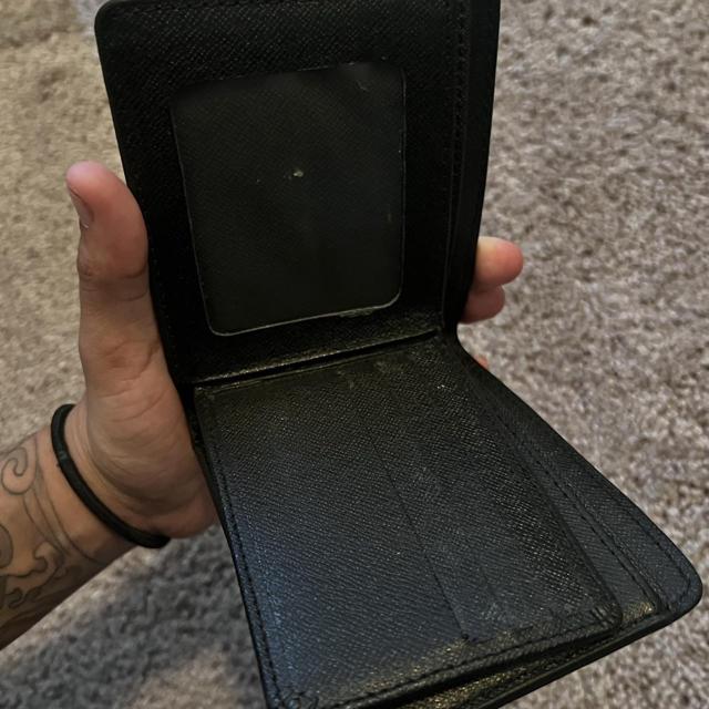 black lv wallet mens