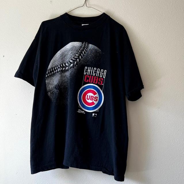 Vintage 90s Chicago Cubs t-shirt Salem brand MLB - Depop