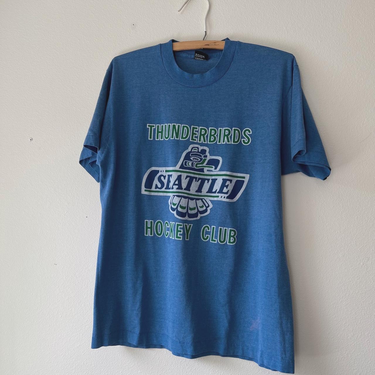 VINTAGE SEATTLE THUNDERBIRD HOCKEY JERSEY