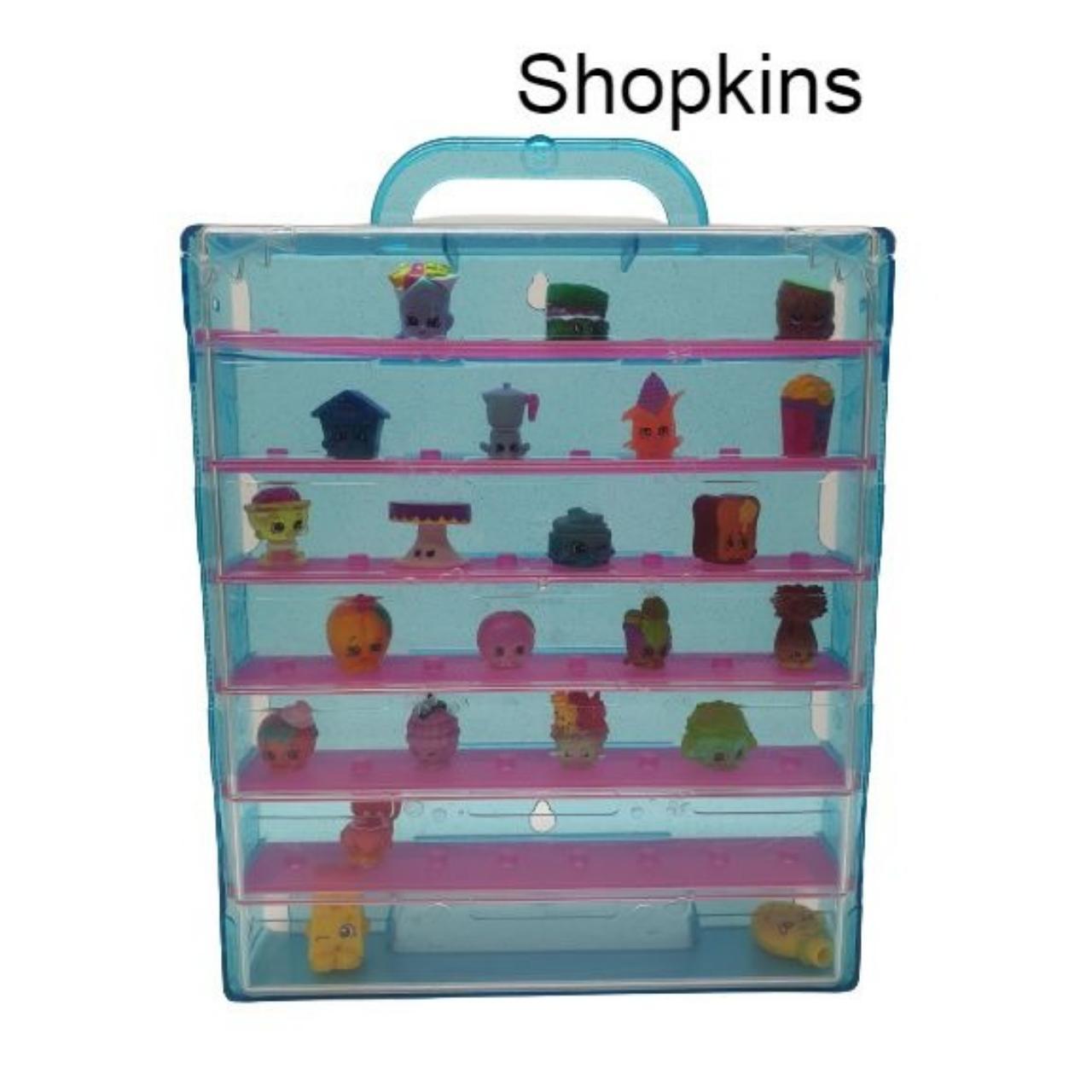 Shopkins Display and Carrying Case with Shopkins... - Depop