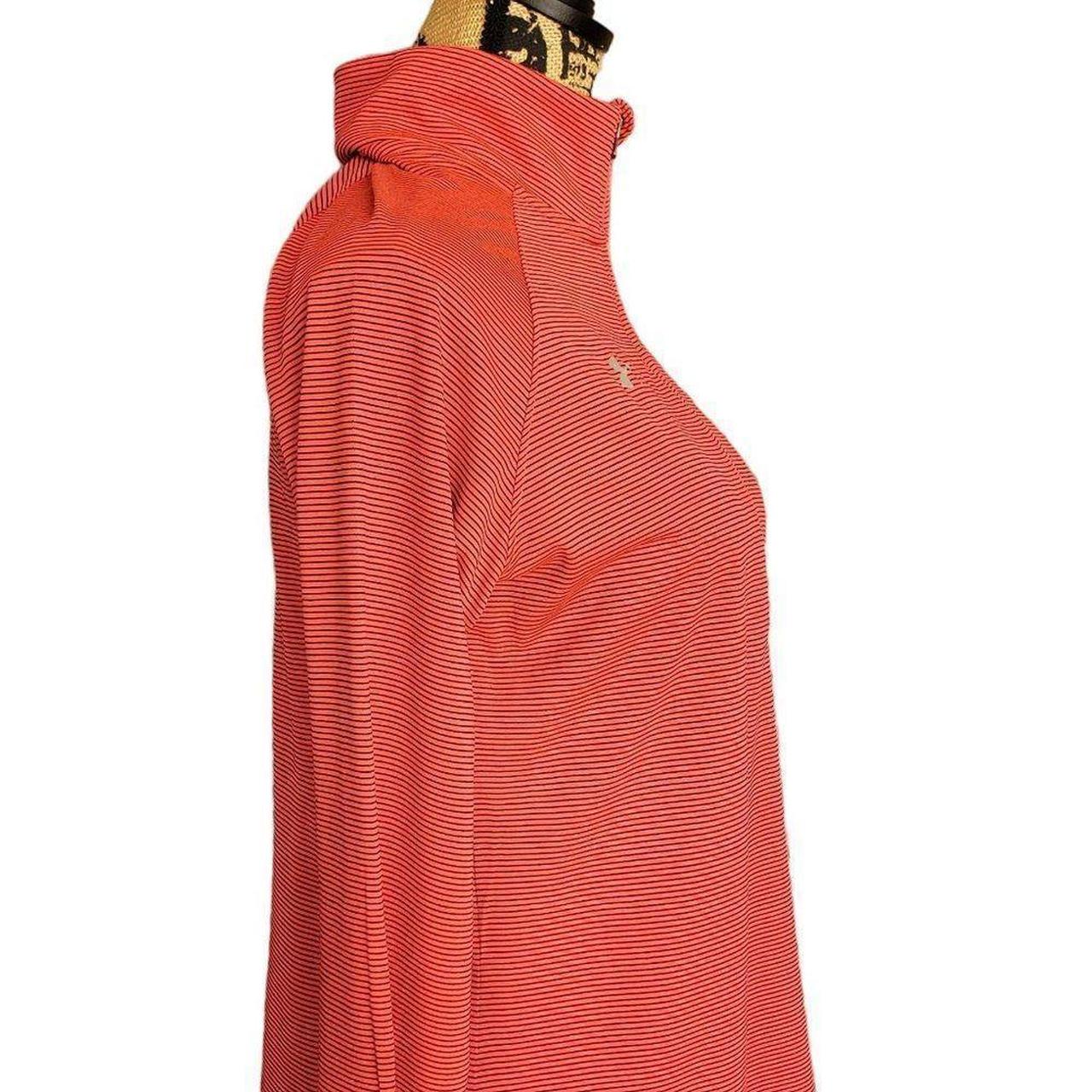 Under Armour Women's Black and Red Hoodie Depop