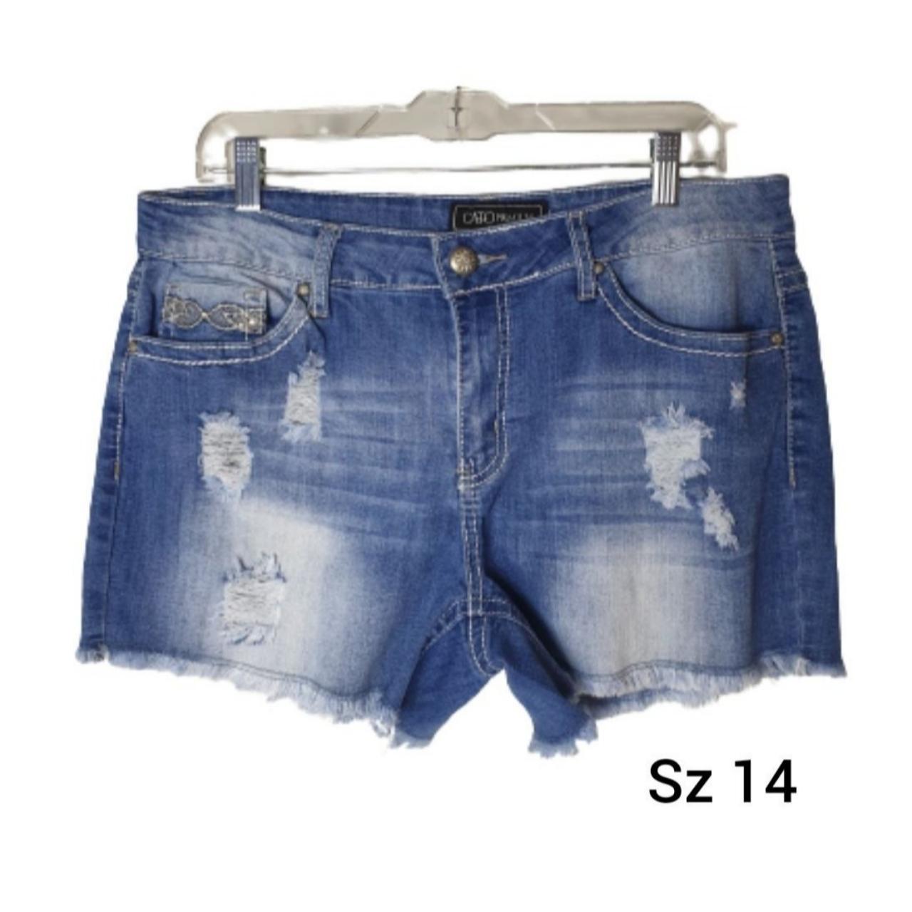 cato denim shorts