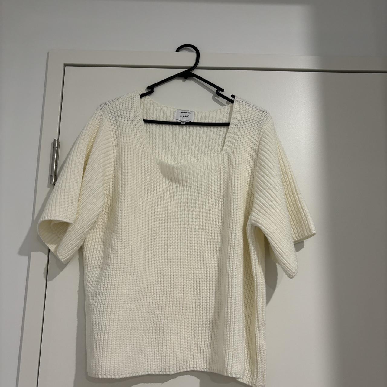 Sabo Skirt Knitted Shorts And Top Sabo Skirt Cream Knit Short