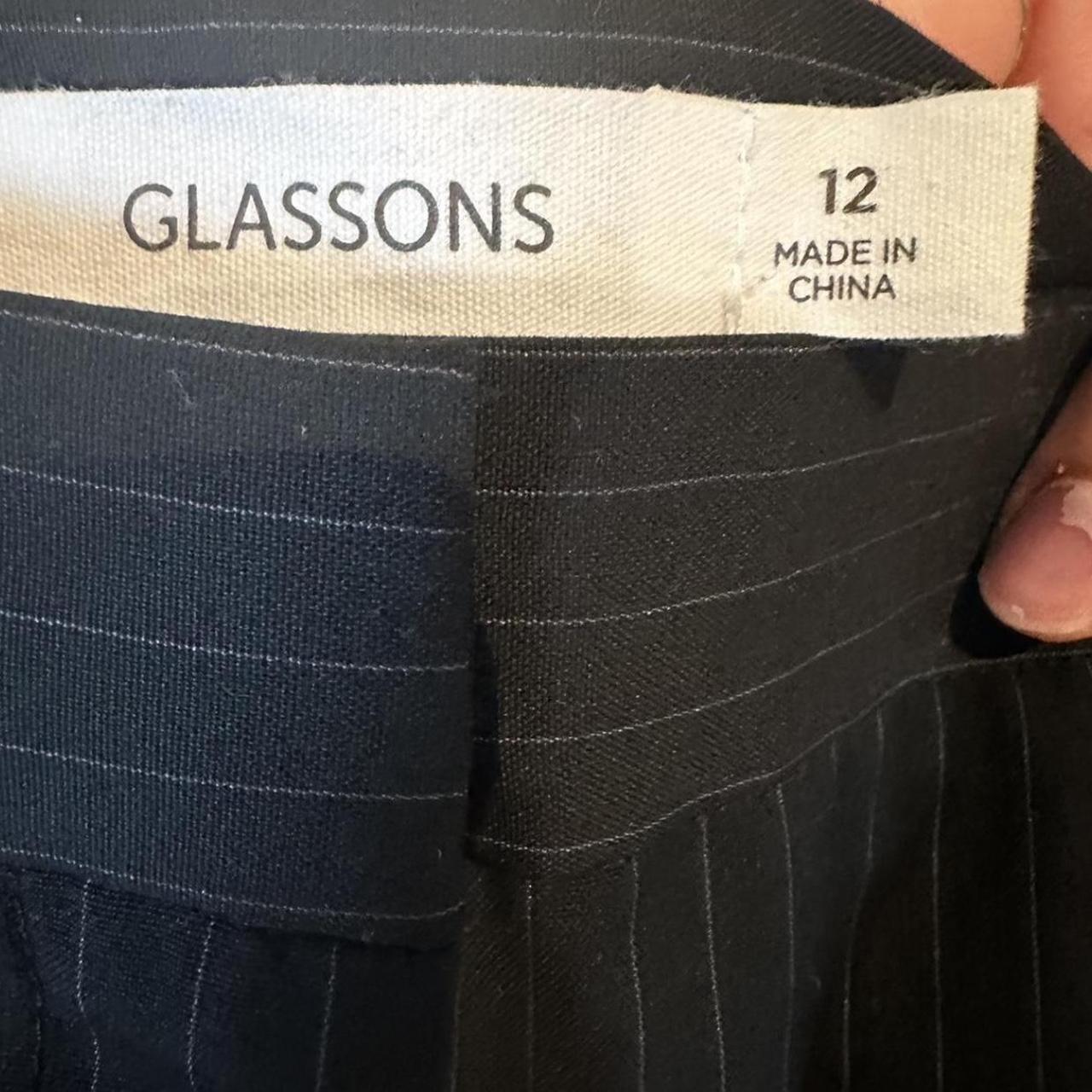 Glassons - Pinstripe Pants on Designer Wardrobe