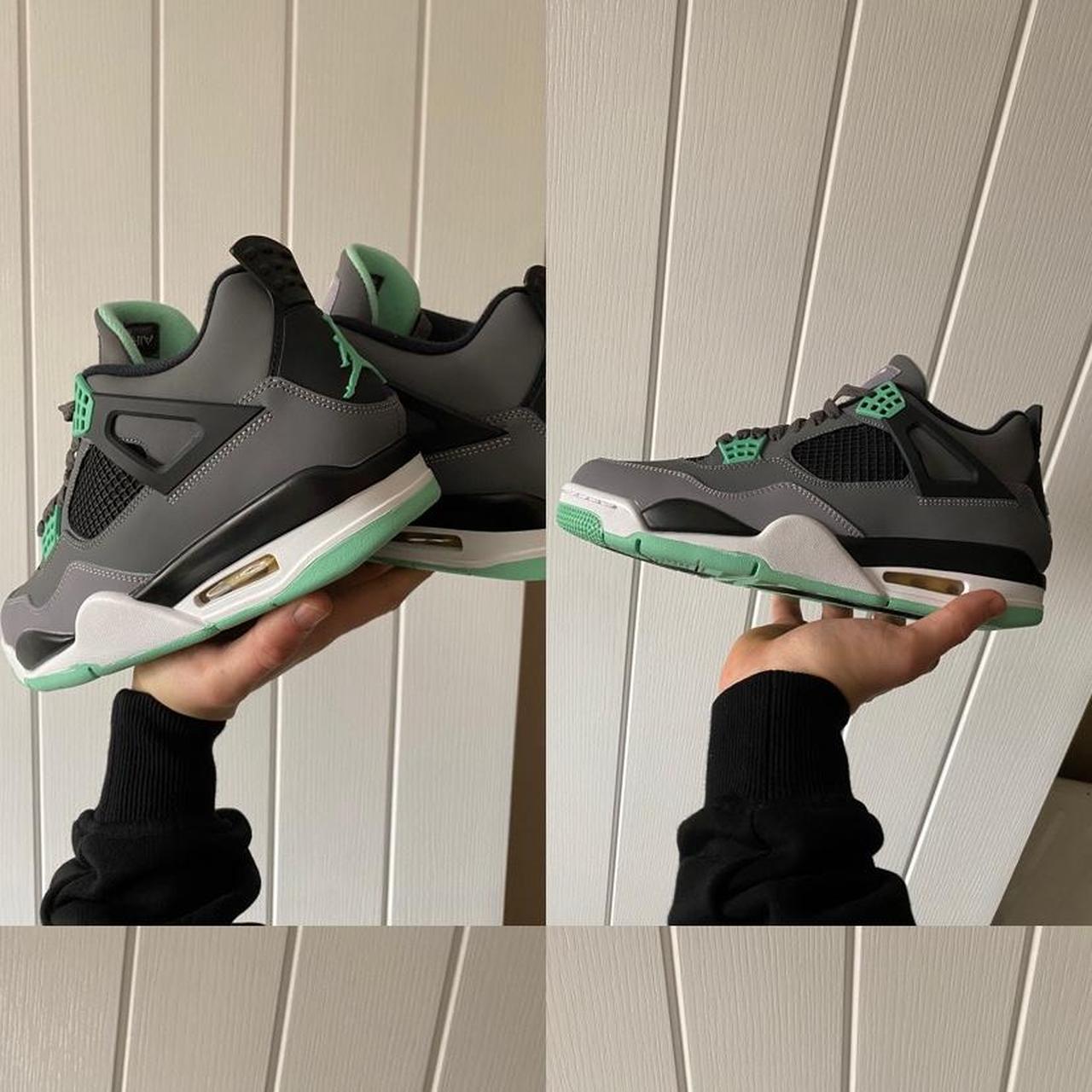 jordan 4 green glow size 11