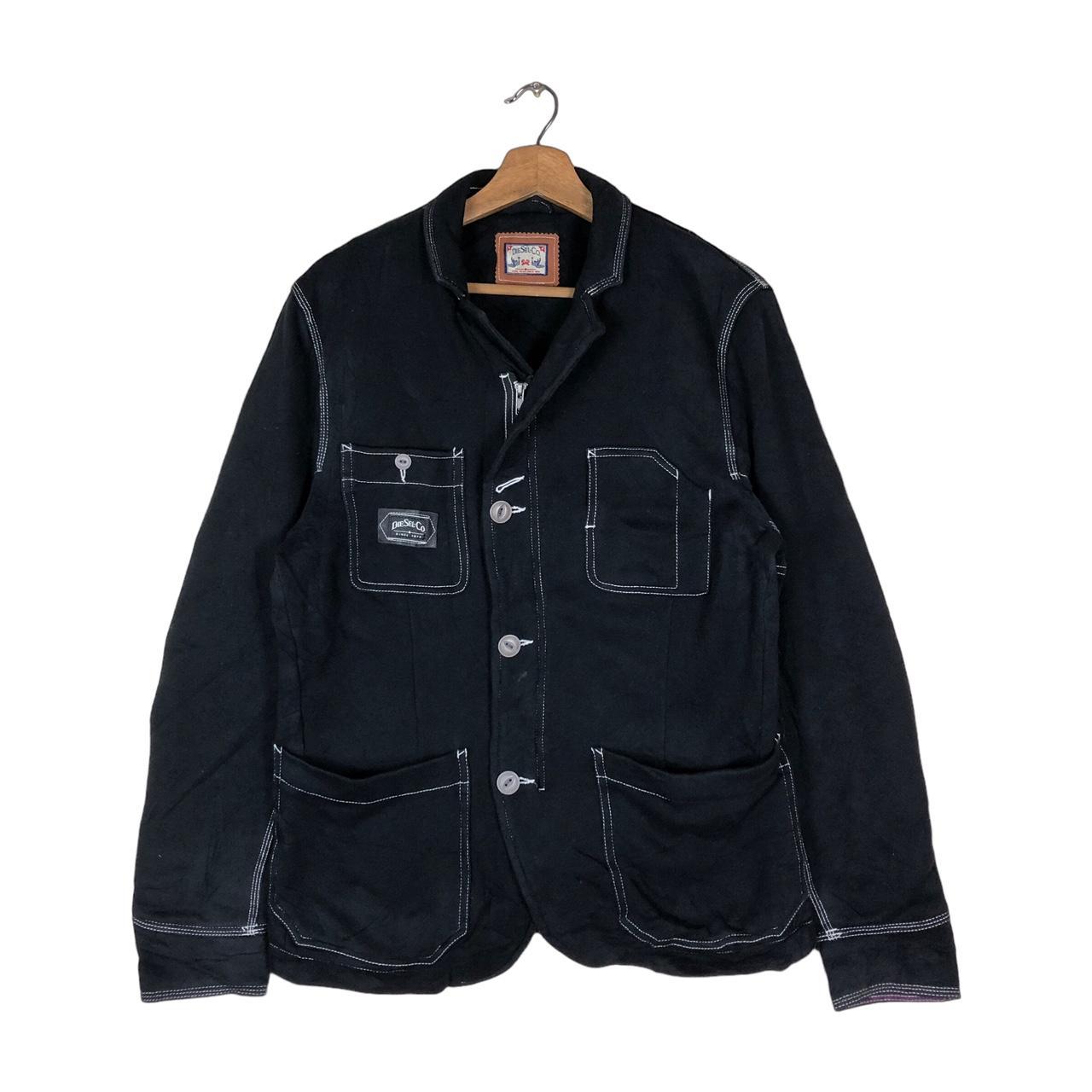 Vintage Diesel Flat Button Hidden