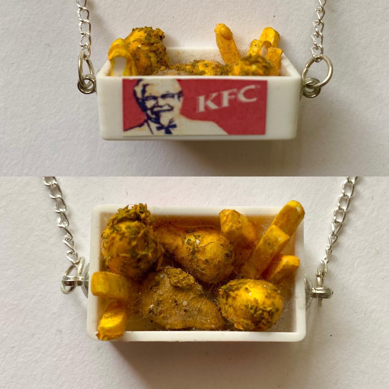 KFC chicken bargain bucket necklace We all love... Depop