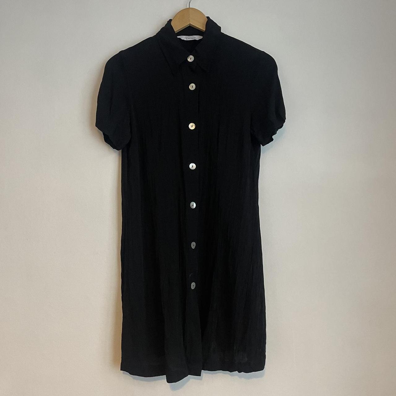 Other Stories Button Up Mini Dress Short Depop