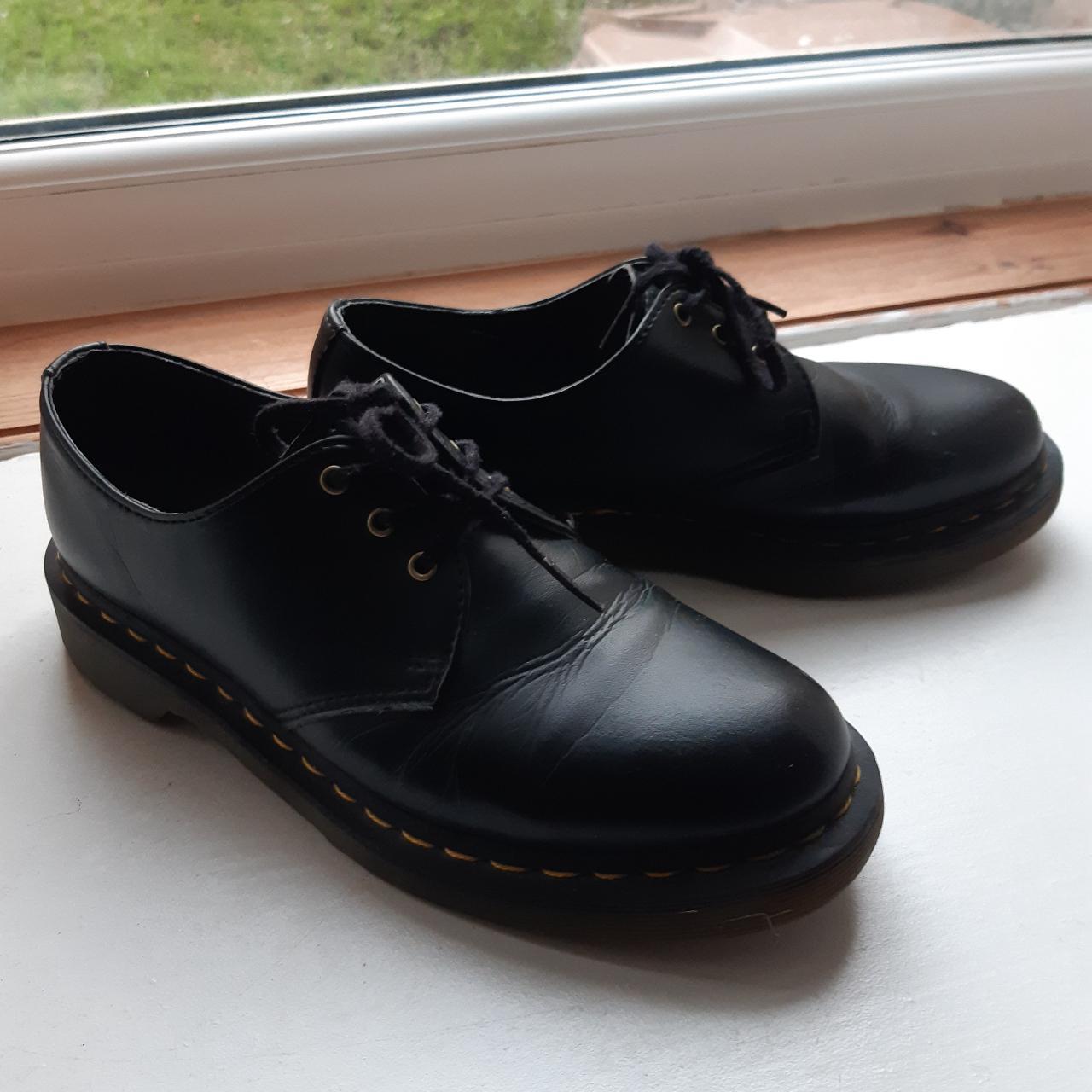 Dr. Martens Women's Black Brogues | Depop