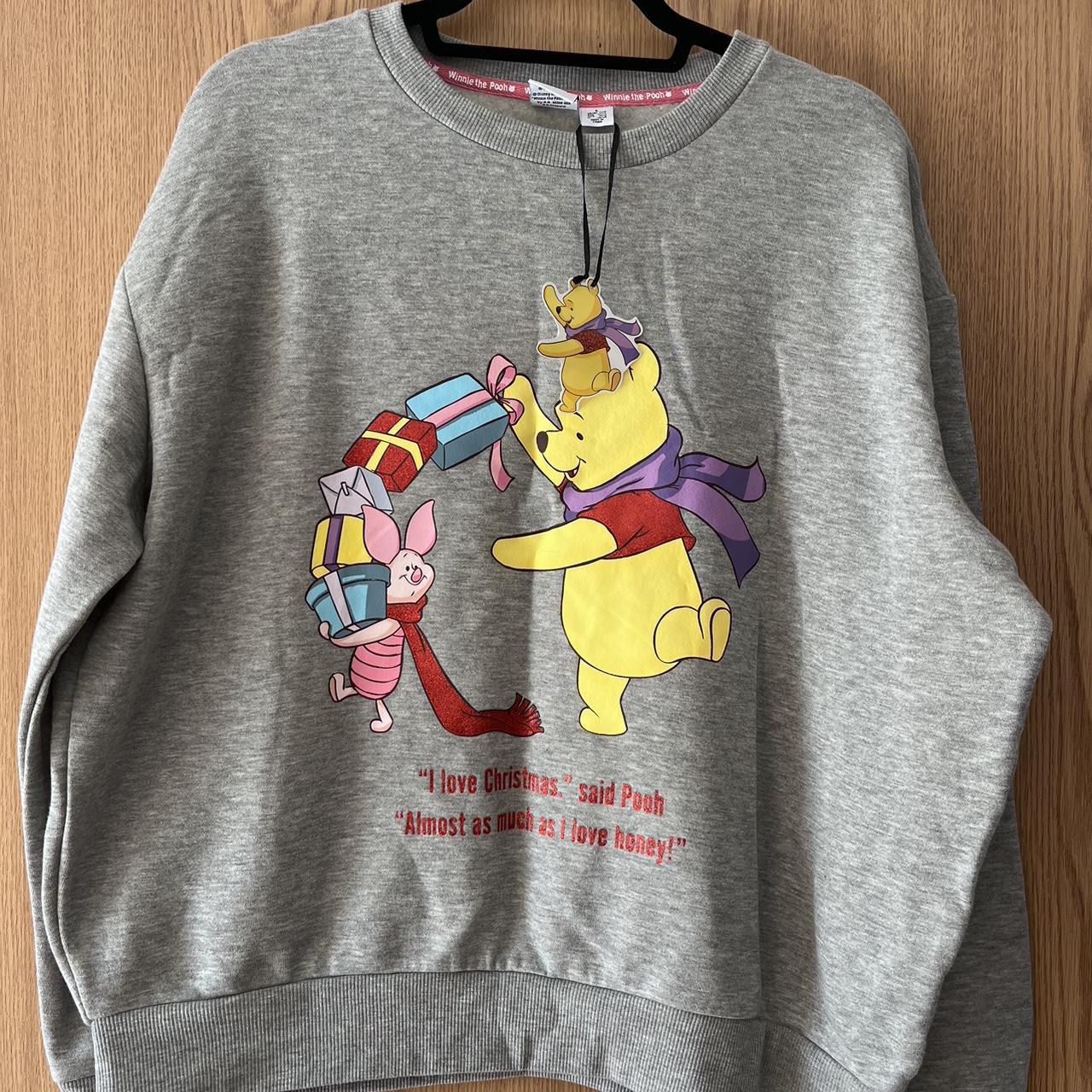 Winnie the Pooh Christmas Jumper Depop