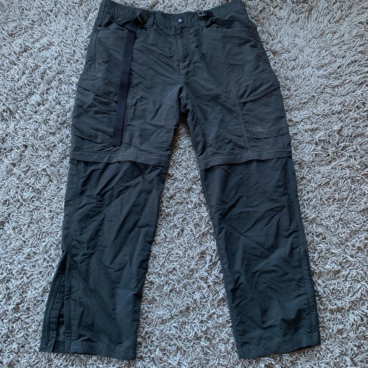 The North Face Convertible Cargo Hiking Pants... - Depop