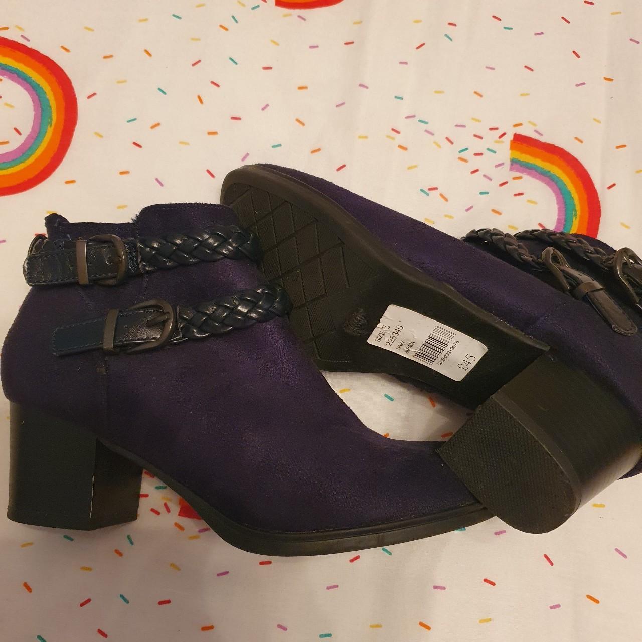 M co ankle boots uk5 hardly worn Depop