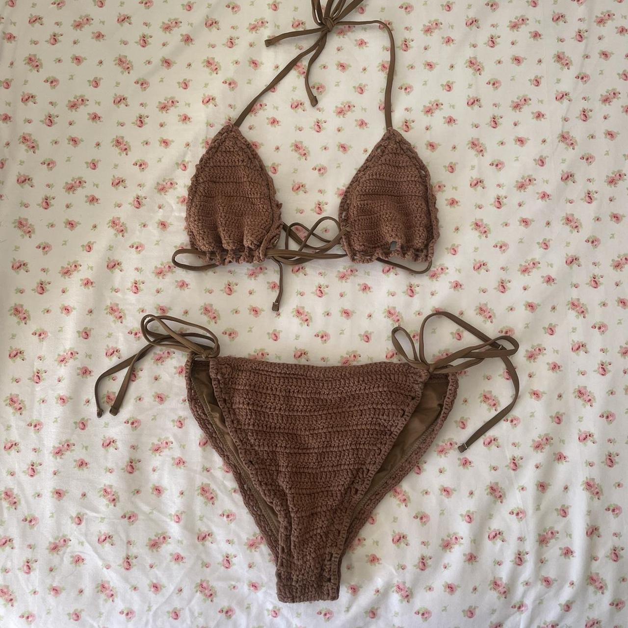 Garage Women's Brown Bikinis-and-tankini-sets | Depop