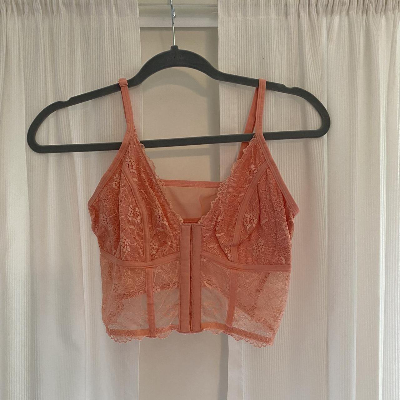 Target Women's Pink Corset Depop