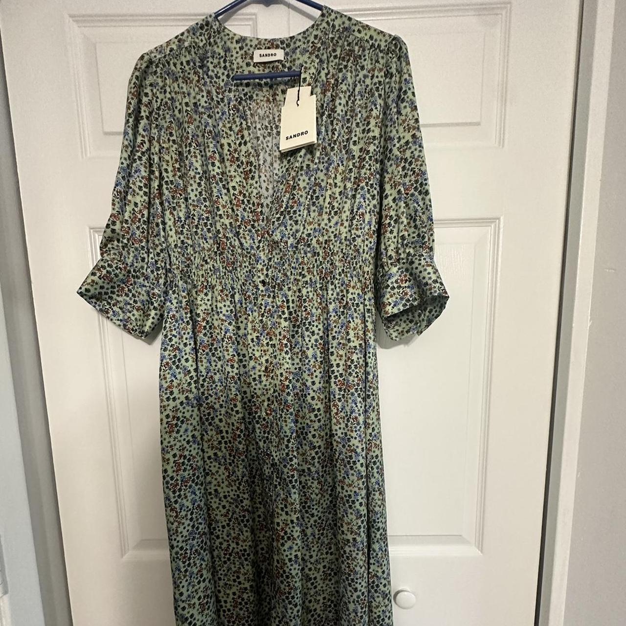 Sandro Provence Floral Midi Dress! Perfect for... - Depop