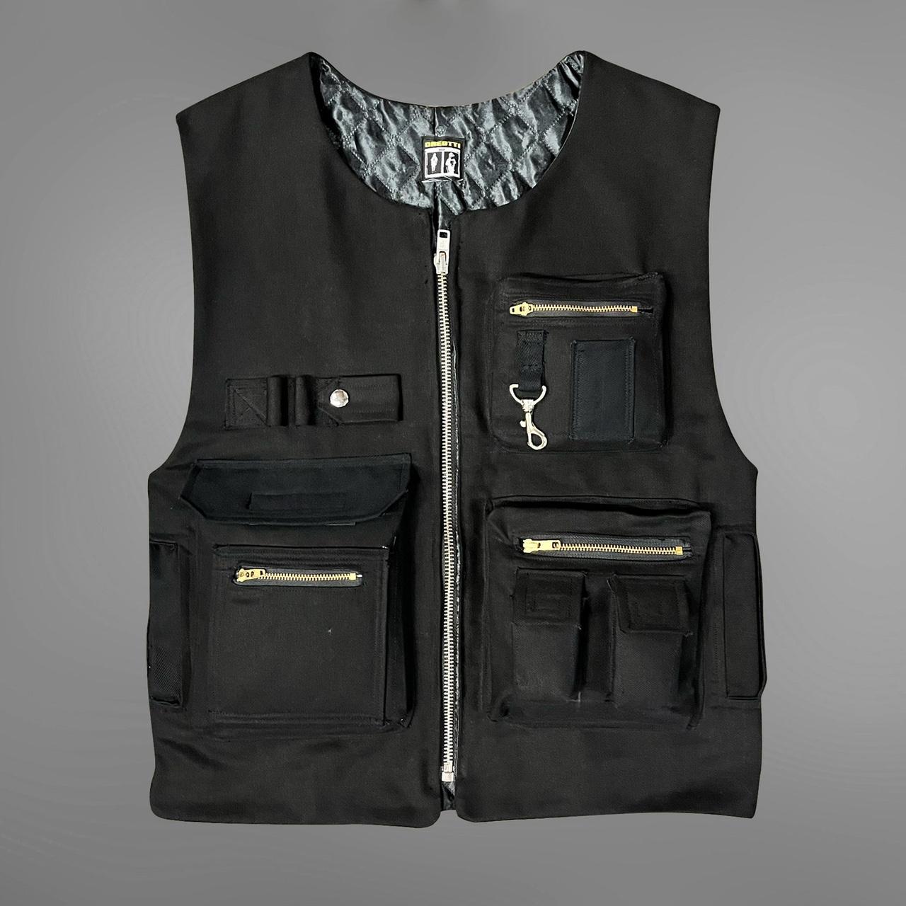 Supreme leather utility on sale vest