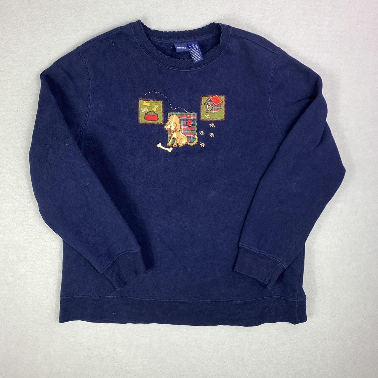 Basic Editions Women's Sweater - Navy – Basic Edi… - image 1