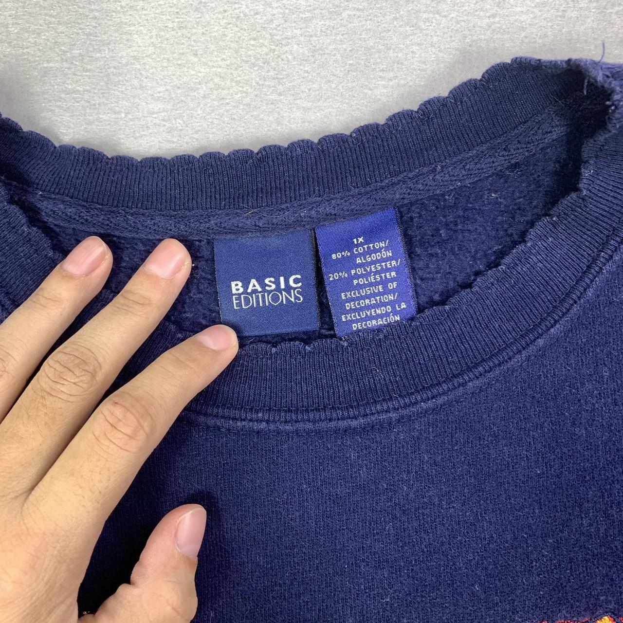 Basic Editions Women's Sweater - Navy – Basic Edi… - image 3