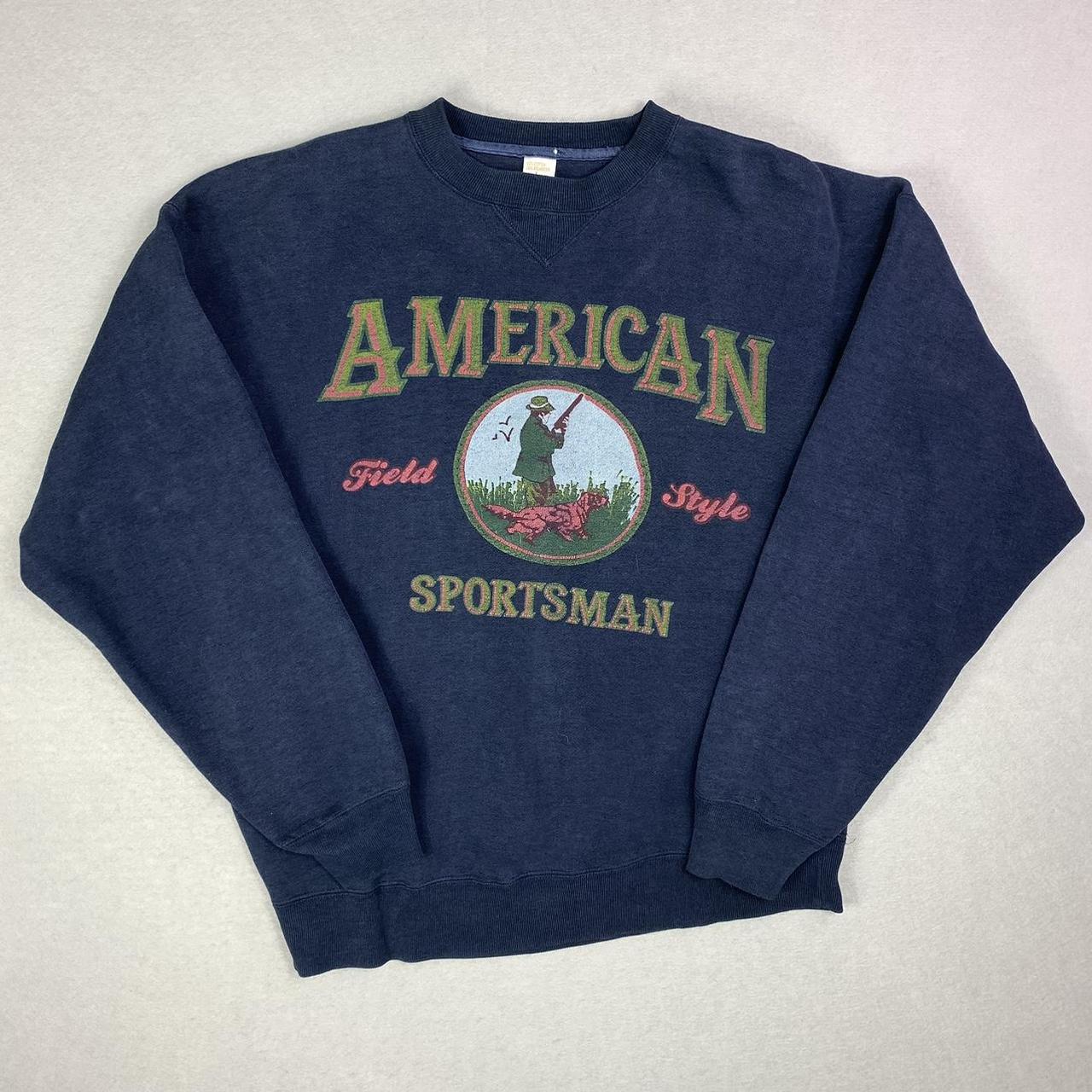 Woolrich Men's Sweatshirt - Navy/Blue - L – Vinta… - image 1