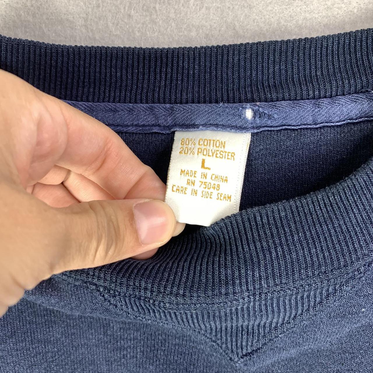 Woolrich Men's Sweatshirt - Navy/Blue - L – Vinta… - image 3