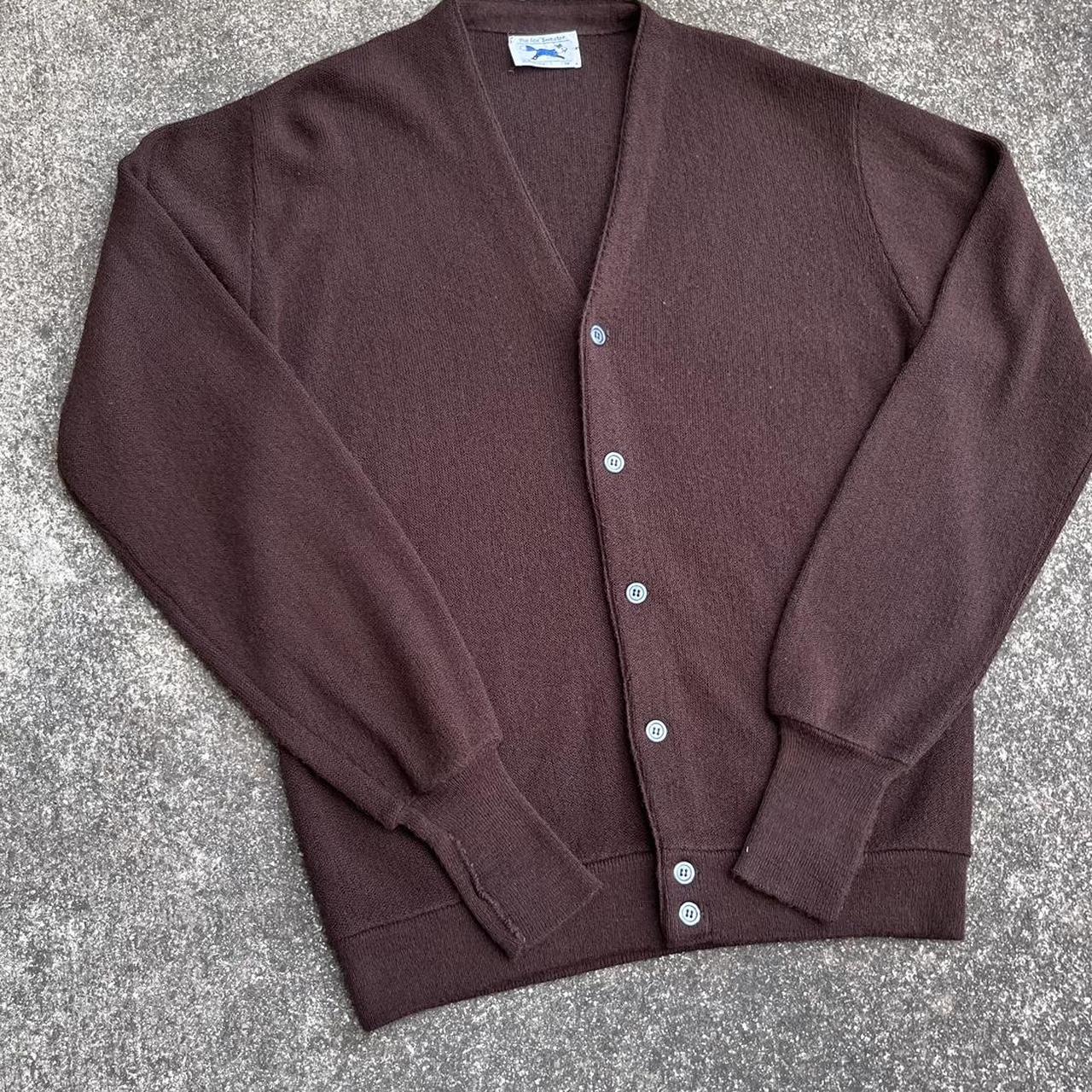 JCPenney Men's Brown Cardigan Depop