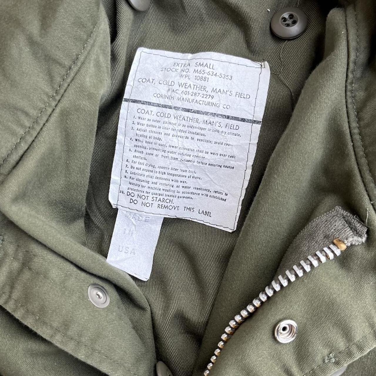 Vintage Military M65 Field Jacket Size : Extra... - Depop