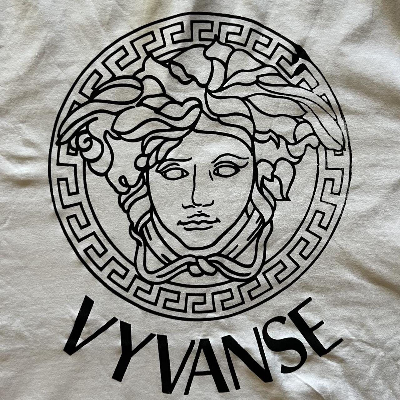 Vyvanse Versace shirt screen printed on size medium Depop
