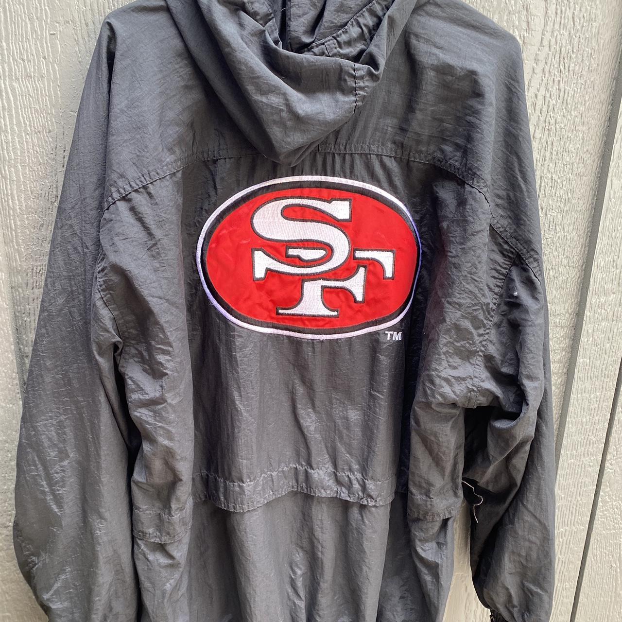 Vintage San Francisco 49ers Logo Athletic jacket - Depop