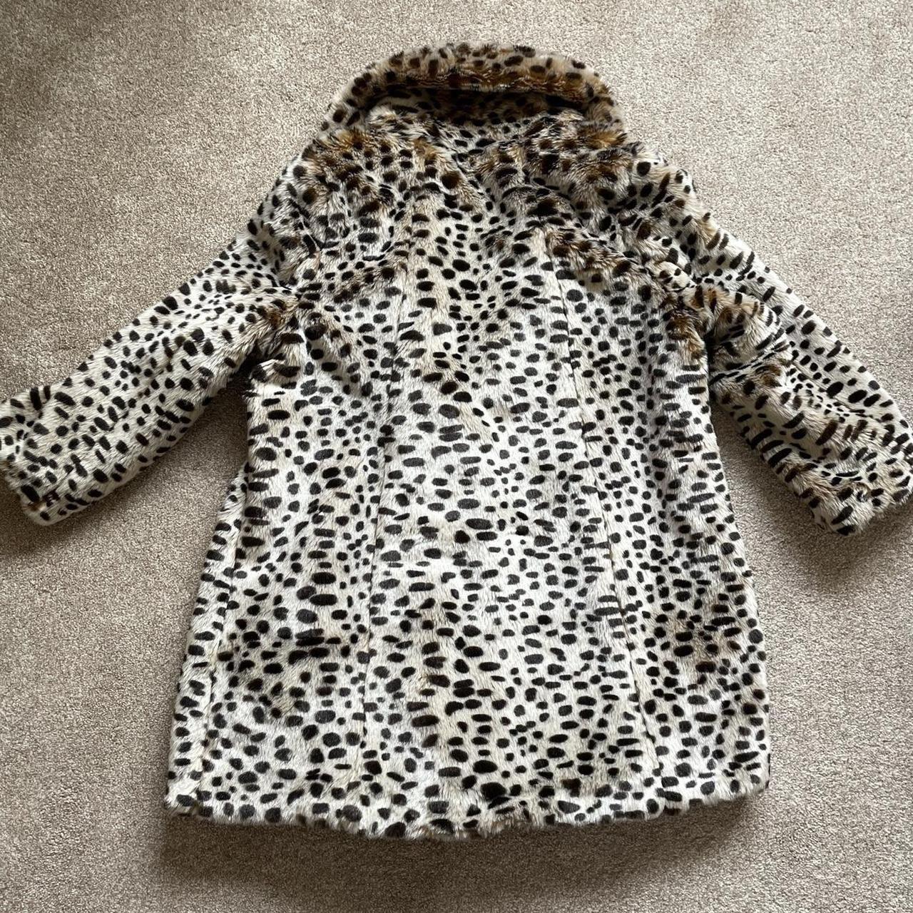 Lipsy leopard hot sale print coat